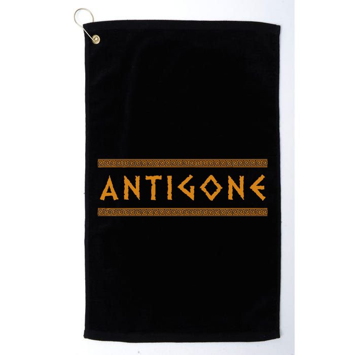Antigone Ancient Greek Mythology Golf Towel