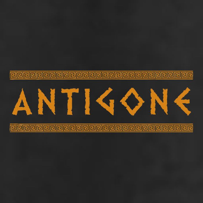 Antigone Ancient Greek Mythology Golf Towel