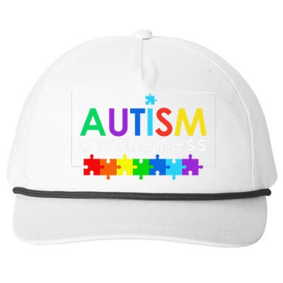 Autism Awareness Gift Snapback Five-Panel Rope Hat