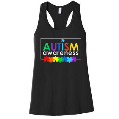 Autism Awareness Gift Women's Racerback Tank