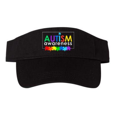 Autism Awareness Gift Valucap Bio-Washed Visor