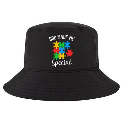 Autism Awareness God Made Me Special Cool Comfort Performance Bucket Hat