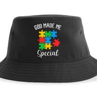 Autism Awareness God Made Me Special Sustainable Bucket Hat