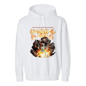 Autistic And Gay Skeleton Cursed Autism Meme Gift Garment-Dyed Fleece Hoodie