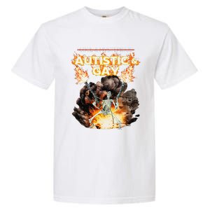 Autistic And Gay Skeleton Cursed Autism Meme Gift Garment-Dyed Heavyweight T-Shirt