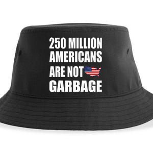 Americans ArenT Garbage Trump 2024 Trump Supporters Sustainable Bucket Hat