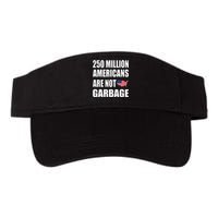 Americans ArenT Garbage Trump 2024 Trump Supporters Valucap Bio-Washed Visor