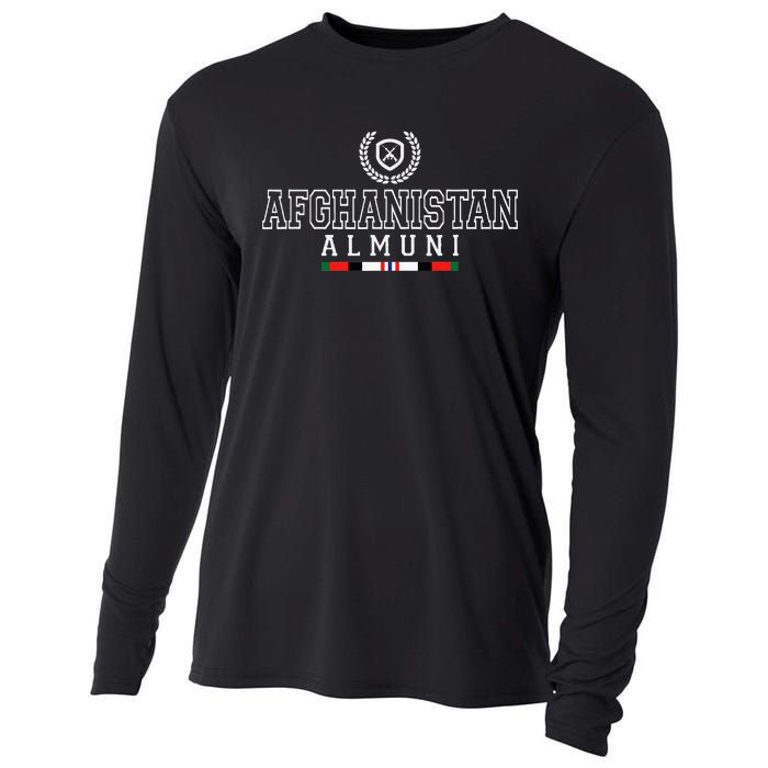 Afghanistan Alumni Gwot Oef Veteran Cooling Performance Long Sleeve Crew