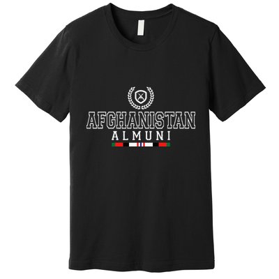 Afghanistan Alumni Gwot Oef Veteran Premium T-Shirt