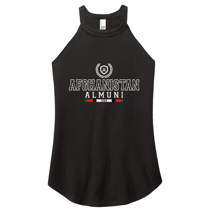Afghanistan Alumni Gwot Oef Veteran Women's Perfect Tri Rocker Tank