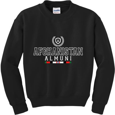 Afghanistan Alumni Gwot Oef Veteran Kids Sweatshirt