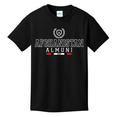 Afghanistan Alumni Gwot Oef Veteran Kids T-Shirt