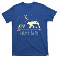 Autism Awareness Gift Mama Bear With 2 Cubs Gift Great Gift T-Shirt