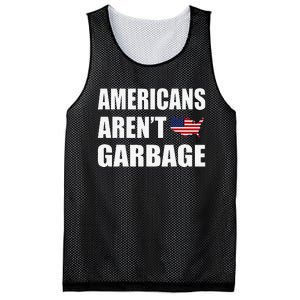 Americans Arent Garbage Trump 2024 Trump Supporters Mesh Reversible Basketball Jersey Tank