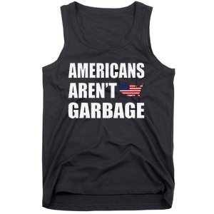 Americans Arent Garbage Trump 2024 Trump Supporters Tank Top