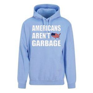 Americans Arent Garbage Trump 2024 Trump Supporters Unisex Surf Hoodie