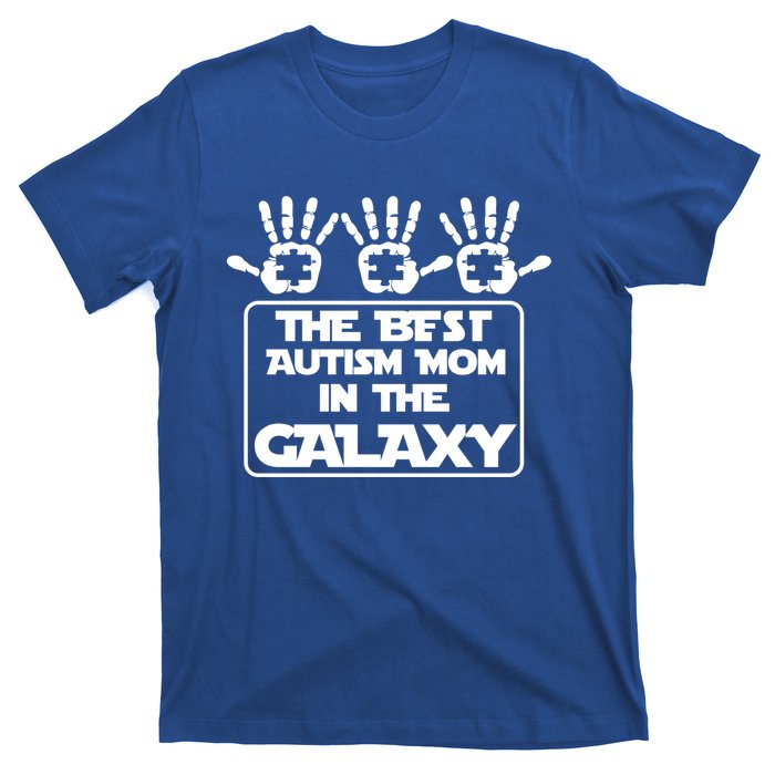 Autism Awareness Gift For Best In The Galaxy Autism Mom Gift T-Shirt