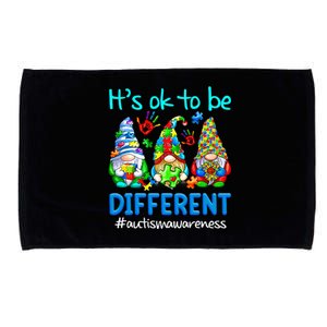 Autism Awareness Gnomes Its Ok To Be Different Microfiber Hand Towel