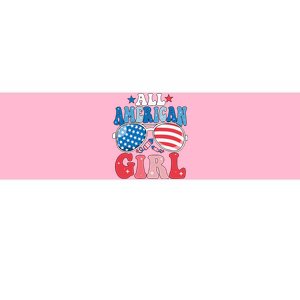 All American Girl Sunglasses 4th Of July Bumper Sticker