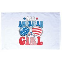 All American Girl Sunglasses 4th Of July Microfiber Hand Towel