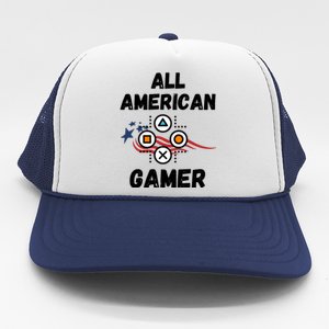 All American Gamer 4th Of July Trucker Hat