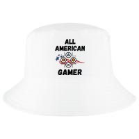 All American Gamer 4th Of July Cool Comfort Performance Bucket Hat