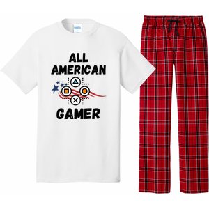 All American Gamer 4th Of July Pajama Set