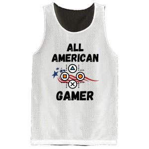 All American Gamer 4th Of July Mesh Reversible Basketball Jersey Tank