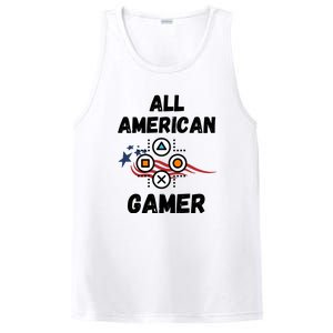 All American Gamer 4th Of July PosiCharge Competitor Tank