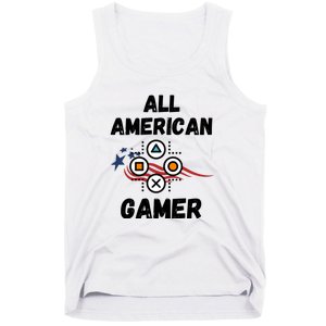 All American Gamer 4th Of July Tank Top