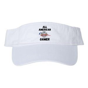 All American Gamer 4th Of July Valucap Bio-Washed Visor