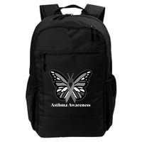 Asthma Awareness Gray Ribbon Butterfly Backpack