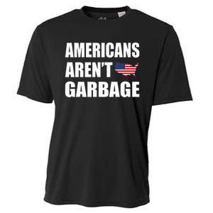 Americans Arent Garbage Trump 2024 Trump Supporters Cooling Performance Crew T-Shirt