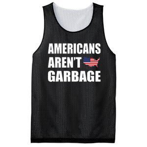 Americans Arent Garbage Trump 2024 Trump Supporters Mesh Reversible Basketball Jersey Tank