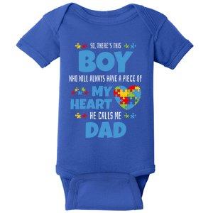 Autism Awareness Gift Autism Dad Funny Gift Baby Bodysuit