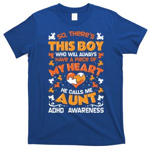 Adhd Awareness Great Gift Neurodiversity Adhd Aunt Gift T-Shirt