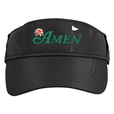 Amen Azalea Golf Masters Floral Golfing Enthusiast Adult Drive Performance Visor