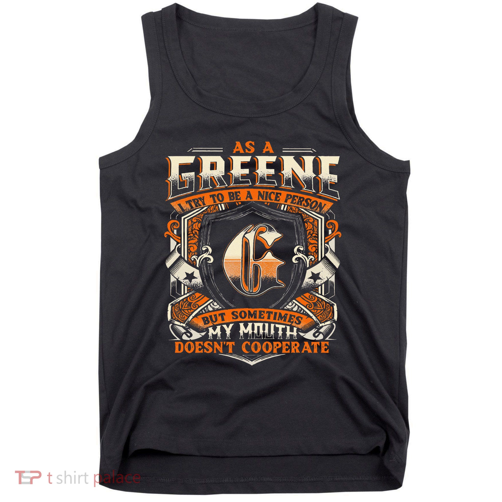 As A Greene I Try To Te A Good Person Tank Top