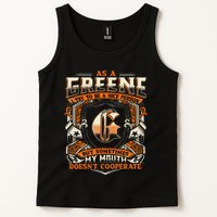 As A Greene I Try To Te A Good Person Tank Top
