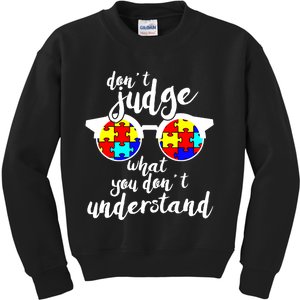 Autism Awareness Gift Design For Autistic Awareness Kids Sweatshirt