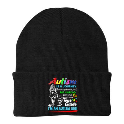 Autism Awareness Gigi Autism Is A Journey Gift Beanie