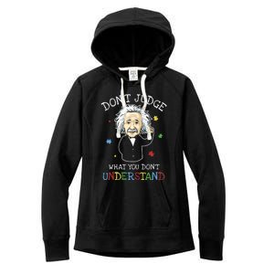 Autism Awareness Gift Design For Autistic Awareness Women's Fleece Hoodie