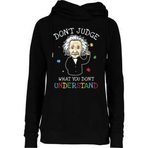 Autism Awareness Gift Design For Autistic Awareness Womens Funnel Neck Pullover Hood