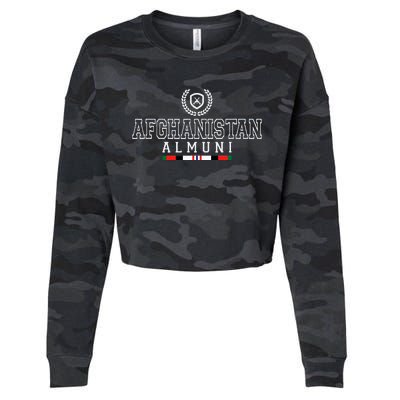 Afghanistan Alumni Gwot Oef Veteran Cropped Pullover Crew