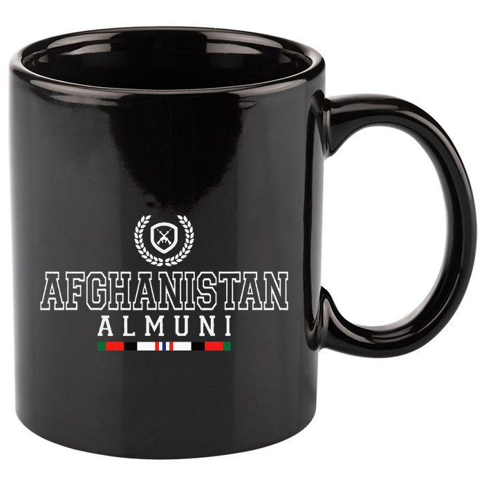 Afghanistan Alumni Gwot Oef Veteran 11oz C Handle Ceramic Mug