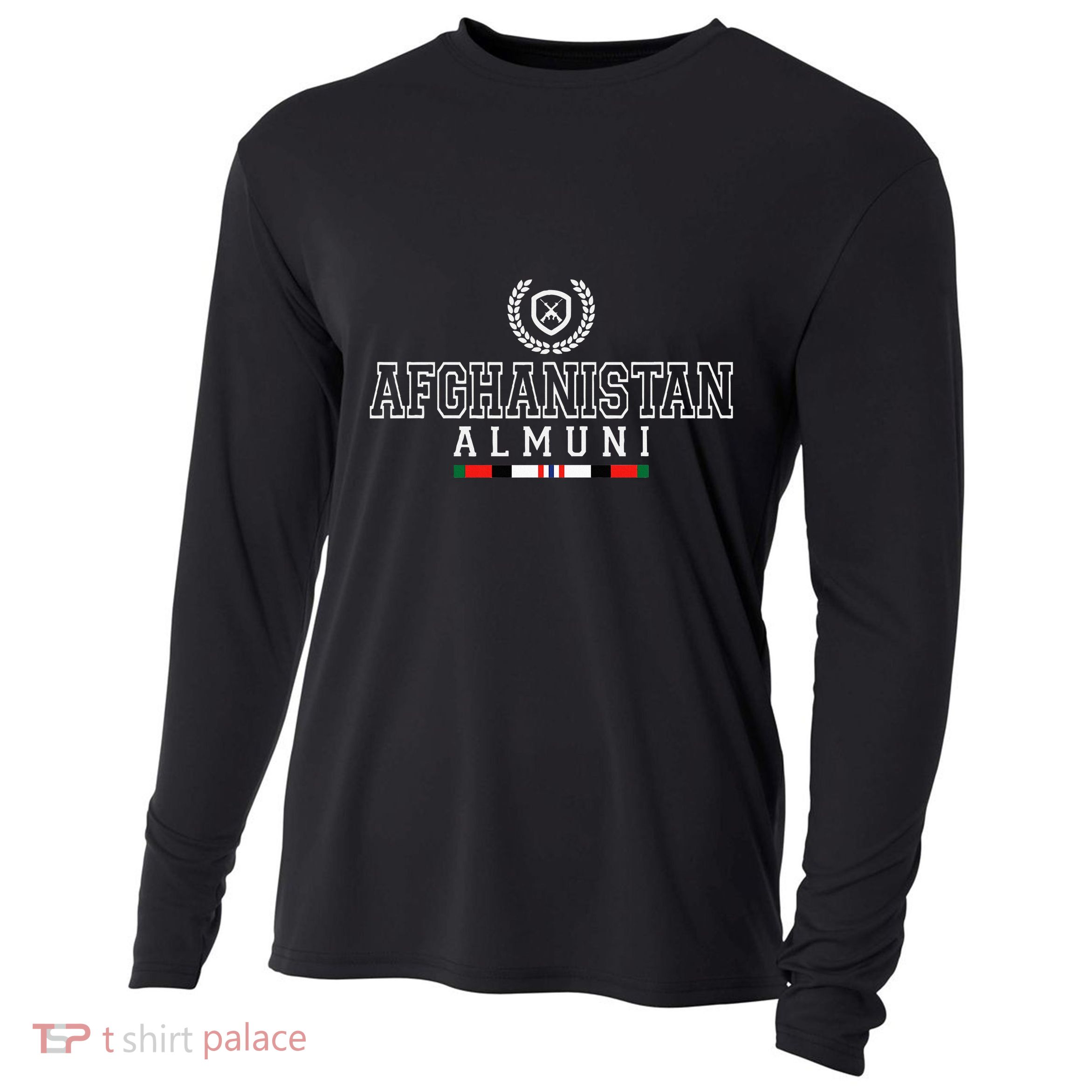 Afghanistan Alumni Gwot Oef Veteran Cooling Performance Long Sleeve Crew