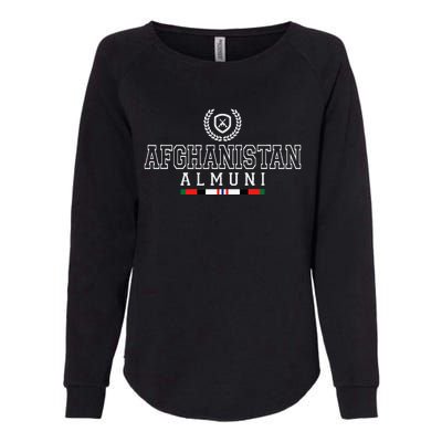 Afghanistan Alumni Gwot Oef Veteran Womens California Wash Sweatshirt