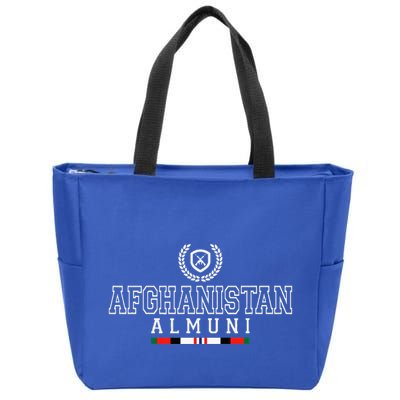 Afghanistan Alumni Gwot Oef Veteran Zip Tote Bag