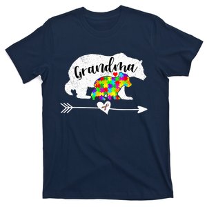 Autism Awareness Grandma Bear Support Autistic Adults Wo T-Shirt