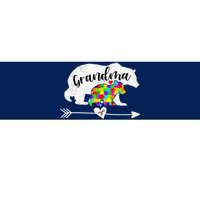 Autism Awareness Grandma Bear Support Autistic Adults Wo Bumper Sticker